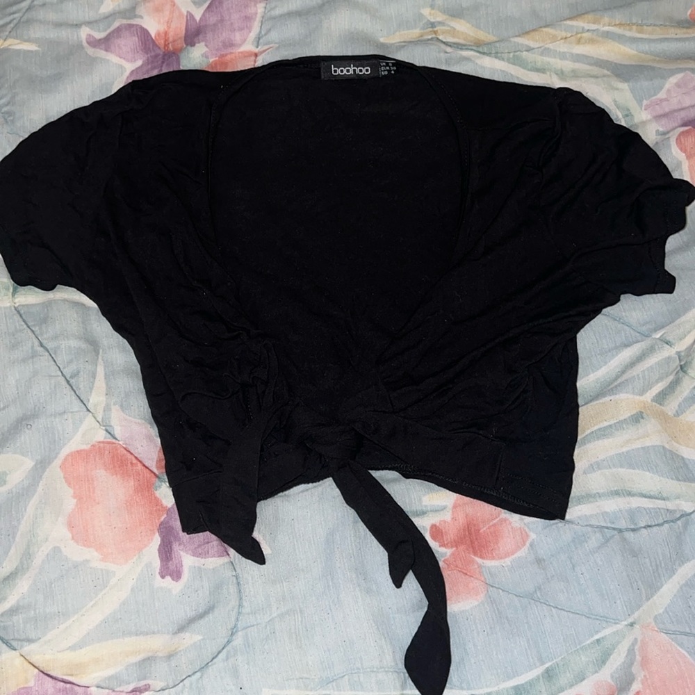 Tie-Front Crop Top